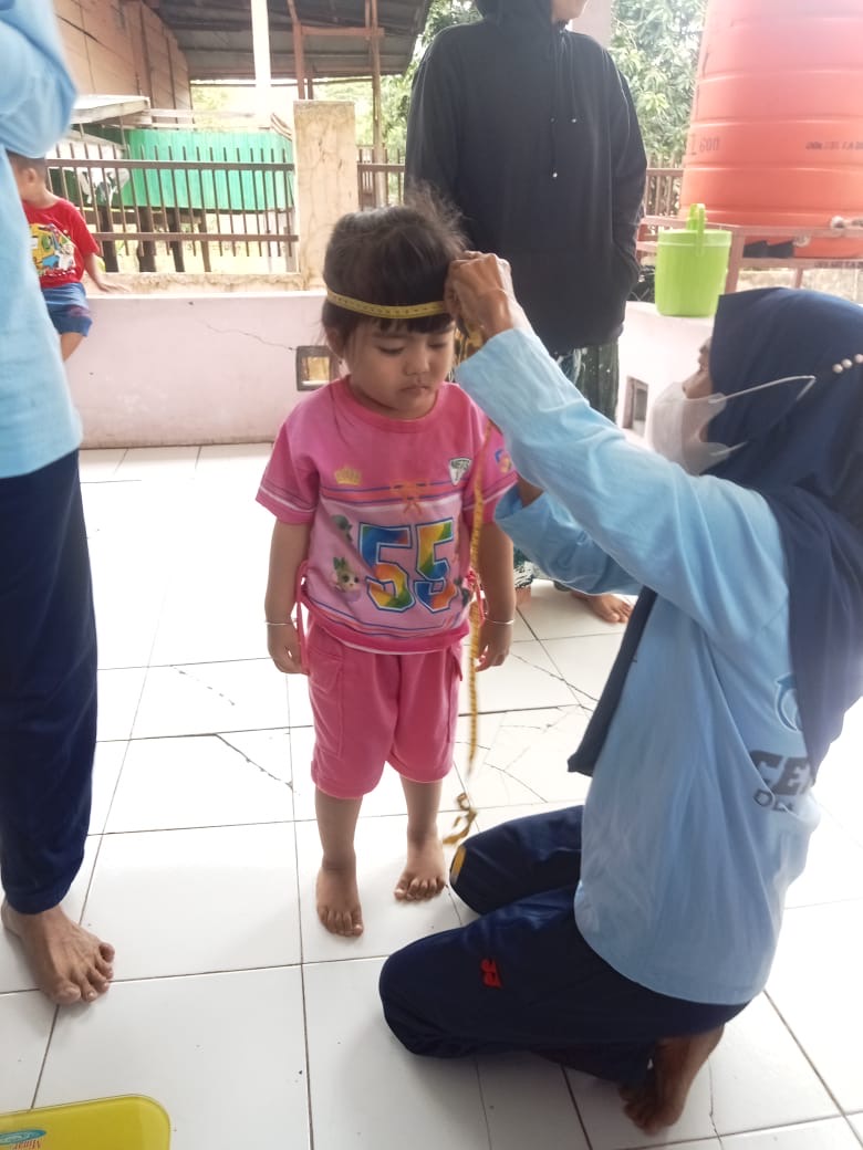 Kegiatan Posyandu Cempaka 2 Penimbangan dan Pengukuran Bayi dan Balita serta Pemeriksaan Lansia